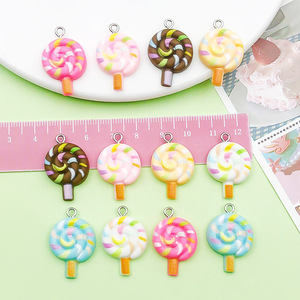 จี้เรซิ่นรูปการ์ตูน 12 ชิ้น อุปกรณ์ตกแต่งเครื่องประดับ DIY สำหรับสร้อยข้อมือ สร้อยคอ และงานฝีมือ - Product Image 3