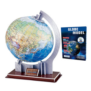 Modèle en papier en mousse EPS à assembler soi-même, <span class=keywords><strong>globe</strong></span> <span class=keywords><strong>terrestre</strong></span>, <span class=keywords><strong>puzzle</strong></span> <span class=keywords><strong>3D</strong></span> pour enfants - Product Image 3