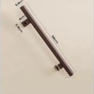 Steel Aluminum Elderly Disabled Slip-Proof Toilet Safety Bathroom Grab Bars Handrail Shower Handle Nylon for Elderly Disabled - Product Image 1