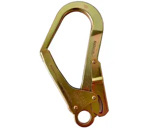 25kn Safety Hook Factory High Strength Steel Rope Forged Snap Hook