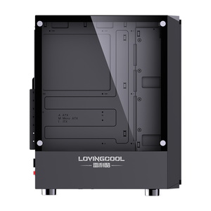 Vỏ máy tính để bàn chơi game LOVINGCOOL, hỗ trợ RGB, mainboard ATX, khung máy chơi game cạnh tranh, tương thích với hệ thống làm mát nước 240mm - Product Image 5