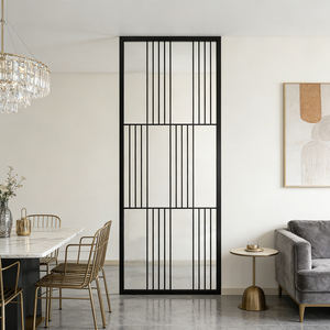 ฉากกั้นห้องตกแต่งภายในแบบโมเดิร์น ทำจากสแตนเลส พร้อมกระจก สำหรับ<span class=keywords><strong>บ้าน</strong></span>และสำนักงาน - Product Image 2