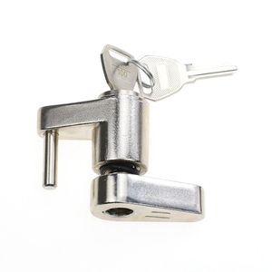 Nouveau YH9008 1/4\" Verrou de remorque pivotant plaqué laiton pour <span class=keywords><strong>caravane</strong></span>, verrou de couplet de remorque droit pour rénovation/mise à niveau - Product Image 4