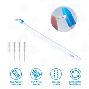 Prodotti Multiuso per l'Igiene Orale di Alta Qualità, Spazzolino Interdentale a Forma di L per la Pulizia Interdentale - Product Image 4