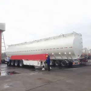 3 Axle 55cbm LPG Gas Tanker Truck Trailer Water Tankers Semi Truck Gasoline Oil Tank Trailer Diesel Fuel Transport Semitrailer