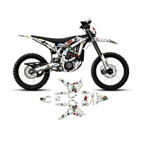 Autocollants pour moto électrique, résistants aux rayures, autocollants en vinyle personnalisés, kits de décoration de carrosserie pour Surron Ultra Bee Lightbee Talaria