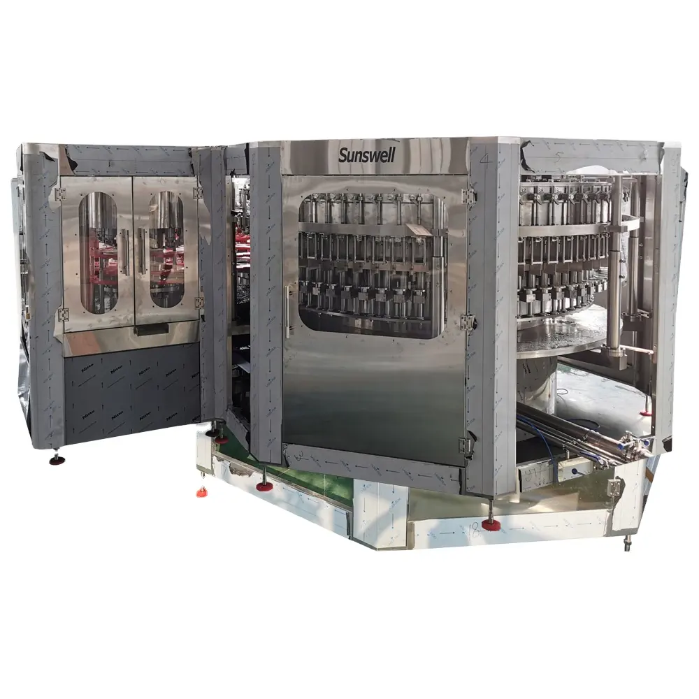 Mesin Produksi Seaming Pengisi Kaleng Alumunium Komersial Lengkap
