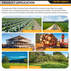 Tractor Agrícola Multifuncional Pequeño con Retroexcavadora, Equipo Agrícola Diésel para Trabajo <span class=keywords><strong>en</strong></span> <span class=keywords><strong>Campo</strong></span> - Product Image 6