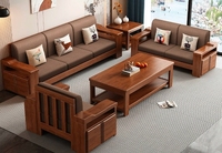 Modernes, schlichtes chinesisches modulares Chaiselongue-Sofa-Set mit Massivholzrahmen, Edelstahlbeinen und Schwammfüllung für das Wohnzimmer