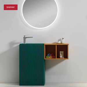 Professionale Personalizzato Stanza Da <span class=keywords><strong>Bagno</strong></span> Scaffale E di Stoccaggio Della Parete Appeso Mobiletto del <span class=keywords><strong>Bagno</strong></span> Vanità Unità - Product Image 6