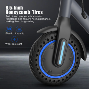 Trung Quốc nhà máy chất lượng cao es8501 Điện Gấp xe tay ga 8.5-inch phía sau bánh xe 350 Wát động cơ không chổi than tốc độ tối đa 25 trực tiếp - Product Image 3