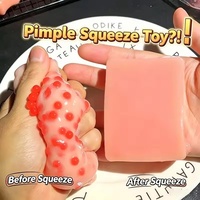 Jouet sensoriel anti-stress en gelée souple, simulation d'éclatement de boutons, cadeau amusant pour farces