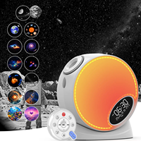 Lever du soleil réveil étoile projecteur veilleuse pour enfants chambre plafond bébé ciel étoilé nuit lampe projecteur
