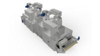 Séchoir à bande de qualité alimentaire en acier inoxydable pour la production de déshydratation des légumes (oignons)