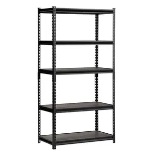 Steel Warehouse Racking System Fort able Boltless Metal Warehouse Storage Rack