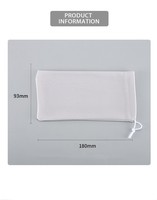 Portable microfibre cordon lunettes sac de rangement pochette en tissu doux pour lunettes écouteurs bijoux