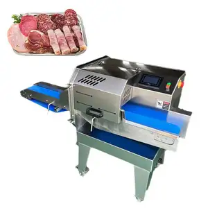 Carne congelada slicer corte máquina ham slicer máquina fornecedores automáticos