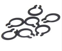 China Factory XingXin Brand 65Mn Steel External Circlip C Type Snap Retaining Ring M3/M4 Black Oxide DIN Standard 12.9 Grade