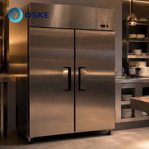 Refrigerador Vertical Deli con Revestimiento Antibacteriano, Gabinete <span class=keywords><strong>de</strong></span> Almacenamiento Vertical, Estante Multicapa para Almacenamiento <span class=keywords><strong>de</strong></span> Carne Cocida y Queso - Product Image 5