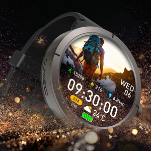 Montre intelligente ultra légère <span class=keywords><strong>Android</strong></span> avec suivi GPS, montre intelligente, montre à six satellites pour les entraînements de natation en eau libre, DM76 Reloj - Product Image 1
