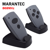 Télécommande de porte de garage Marantec 868 MHz (clone) compatible avec les modèles Marantec Digital 302, 304, 382, ​​384, 313,