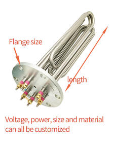 Op Maat Gemaakte Roestvrijstalen Flens Vloeibare Verwarmingsbuis Stoomgenerator Elektrische Boiler Elektrische Verwarmingsbuis - Product Image 3
