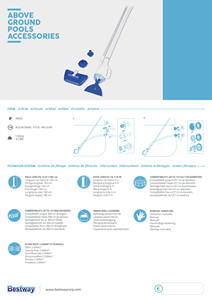 Accesorios Esenciales para la Limpieza de Piscinas <span class=keywords><strong>Bestway</strong></span> 58212, Aspiradora Automática para Piscinas, Suministros para el Cuidado de Piscinas AquaClean Deluxe - Product Image 5