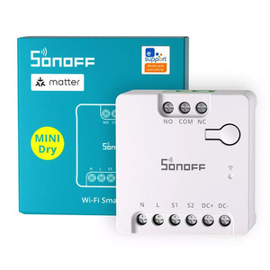 Interrupteur relais intelligent Wi-Fi Sonoff Mini D à contact sec pour la domotique - Product Image 2