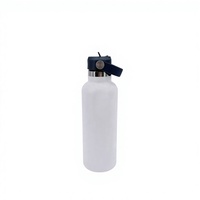 Bouteille d'eau isotherme en acier inoxydable de 22 oz avec couvercle à bec verseur, anti-fuite, sans BPA, gourde de sport, fabricant de logos personnalisés