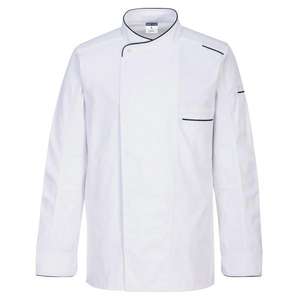 PORTWEST - C835WHRL Surrey chefs veste blanche manches longues-EAN 5036108026951 CHEFS AND FOOD INDUSTRY WORKWEAR - Product Image 1