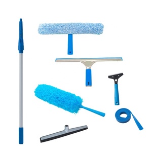 Outil de nettoyage ménager multifonctionnel de nettoyage de vitres de voiture de grande hauteur avec grattoir à verre à poignée en plastique - Product Image 2