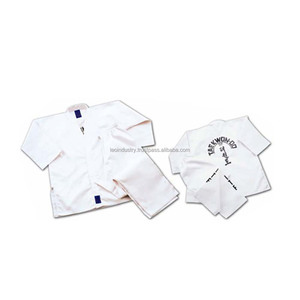 Dobok de Taekwondo ITF Professionnel Personnalisé avec Broderie du Logo Service OEM 100% Coton Respirant Léger Uniforme de Maître - Product Image 2