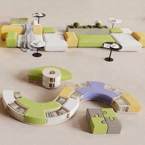 Envolturas Decorativas Personalizadas con Diseño de Árbol para Librerías, Muebles de <span class=keywords><strong>Biblioteca</strong></span>, Diseño de Librerías, Soluciones de Interiorismo para Escuelas - Product Image 2