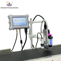 Machine de codage à jet d'encre TIJ IPS-8425 25,4 mm avec cartouche de solvant à séchage rapide de 42 ml pour le marquage des bouteilles en plastique PE PET