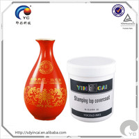 Tinta Varnish Berbasis Eco Solvent Berkualitas Tinggi untuk Pencetakan Sablon, Stiker Transfer Air / Pencetakan Langsung