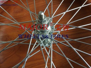 20 zoll pferd trolley warenkorb kunststoff felge pu solide reifen fahrrad rad - Product Image 4