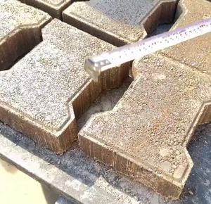 QTJ4-24 mesin pembuat blok semen beton Semi otomatis Paving bata beton padat berongga mengunci blok semen - Product Image 6