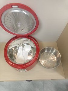 Autocuiseur de riz multifonctionnel automatique à faible teneur en sucre 1,8 L, intelligent, numérique, en acier inoxydable, avec cuiseur vapeur et tasse doseuse intégrée - Product Image 4