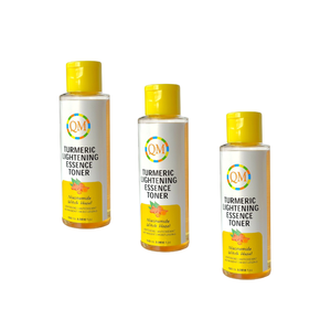 Suero Aclarante de Cúrcuma QM 20mL combina cúrcuma y ácido hialurónico para iluminar la piel, reducir puntos negros y mejorar la luminosidad. - Product Image 3