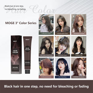 Moge naturale Plant Private Label Low ammoniaca nuovi prodotti per parrucchieri 18 coloranti permanenti per <span class=keywords><strong>capelli</strong></span> <span class=keywords><strong>Color</strong></span> crema - Product Image 4