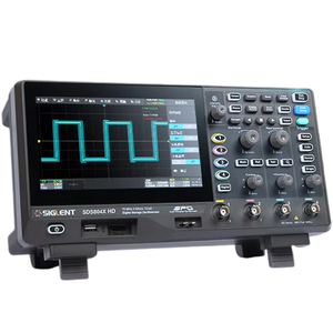 Oscilloscope numérique haute résolution SIGLENT série Sds800 HD12Bit, fréquence d'échantillonnage 2GS/s, 4 canaux, 200 MHz, garantie 1 an - Product Image 1