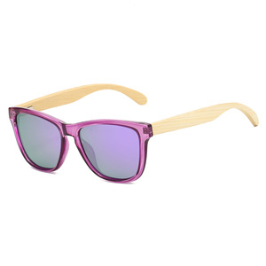 Wooden Sunglasses Full Rim UV400 Protection Unisex Fashion Outdoor Adult <b>Glasses</b> <b>Case</b> Included - Product Image 6