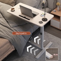 Bureau d'étude portable simple, table de chevet pour ordinateur portable