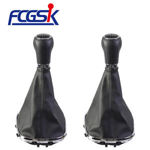 Poignée de levier de vitesses manuelle Chevrolet Trax en cuir noir, 5 ou 6 vitesses, accessoire de voiture ergonomique - Product Image 3