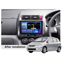 8 + 128GB Android 14 IPS DSP voiture vidéo pour Honda Fit GD 2001 - 2008 Jazz main gauche GPS BT stéréo voiture-play commande vocale AM FM RDS