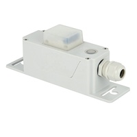 Boîtier de commande d'éclairage public M6 gris, niveau de protection IP67, boîte de jonction pour poteaux d'éclairage