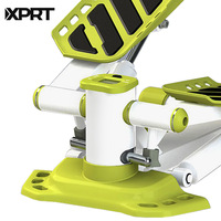 Mini stepper, stepper hydraulique avec bandes de résistance et écran LCD, appareil d'exercice pour les jambes, portable, pour la maison