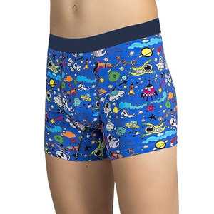 Diseño de moda Naked Feeling Men Underwear Boxer Brief tejido de alta elasticidad fábrica privada personalizada para hombres bóxer corto - Product Image 1