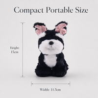 Jouets en peluche lestés pour chiens, 100 % polyester, 15 cm, anti-stress, pour fêtes d'anniversaire – Tous âges
