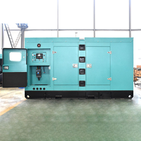 Générateur diesel silencieux portable triphasé 150 kVA 200 kW 50 kW avec ATS, démarrage électrique 1800 tr/min, refroidissement par eau
